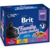 Brit Premium Cat Pouches masovo a RYBIE MIX 1200 g