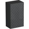 Závesná skrinka do kúpeľne Intedoor TRENTA čierna matná 35 x 58 x 23 cm TRE HZ 35 1D L S U129