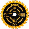 DeWALT pílový kotúč Extreme ATB 20 ° 165 x 20 mm, 24 zubov DT10300