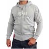 Alpha Industries Basic Zip Hoody PP pánska mikina pastel grey Farba: šedá, Veľkosť: S