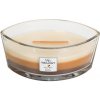 Sviečka Woodwick loď, vôňa dezert v kaviarni, 453g. Cafe sweets