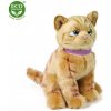 Rappa Plyšová mačka hnedá 25 cm ECO-FRIENDLY