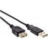 GEMBIRD Kábel USB 2.0 predlžovací A-A 4,5m premium quality s feritovým jadrom CCF-USB2-AMAF-15