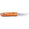 Vega Ganzo Knife G746-1-OR vreckový nôž do prírody 8,5 cm, Satin, oranžová, G10