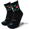 Coll dámske športové ponožky FLOWERS