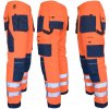 Reflexné montérky PROFI HIVIS NAVY ORANGE