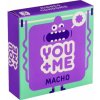 You Me MACHO kondómy z prírodného kaučukového latexu so stimulujúcimi vrúbkami 3 ks