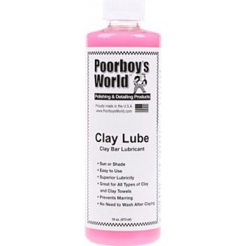 Poorboys World Clay Lube Lubricant (use with Clay Bars Cloths