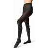 NOVODONIA, Dámske pančuchy s kašmírom čierna veľkosti oblečenia M