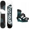 Gravity Adventure 24/25 snowboard + Gravity Drift steel green vázání - 151 cm + XL (EU 46-48)