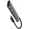 AXAGON húb USB-C SUPERSPEED / HMC-4G2 / USB 3.2 Gen2 / 2x USB-C / 2x USB-A / 10GB/s / 0,13m