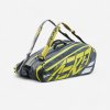 BABOLAT Tenisová termo taška RH12 Pure Aero 12 rakiet 73 l sivo-žltá