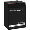 Qoltec Batéria AGM | 6V | 4.5Ah | max 67.5A