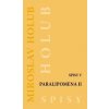 Paralipomena II. - Spisy V - Miroslav Holub