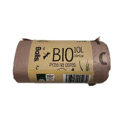 BIO Vrecia na odpad LDPE 10 l 13 µm 20 ks