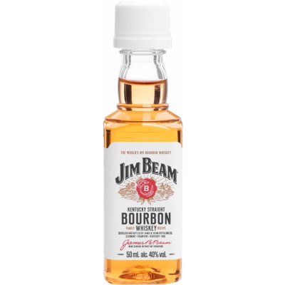 Jim Beam 40% 0,05 l (čistá fľaša)