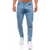 Modré pánske slim fit rifľové nohavice Bolf 6480