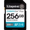 Kingston SDXC Canvas Go Plus Gen4 256GB C10 UHS-I U3 V30
