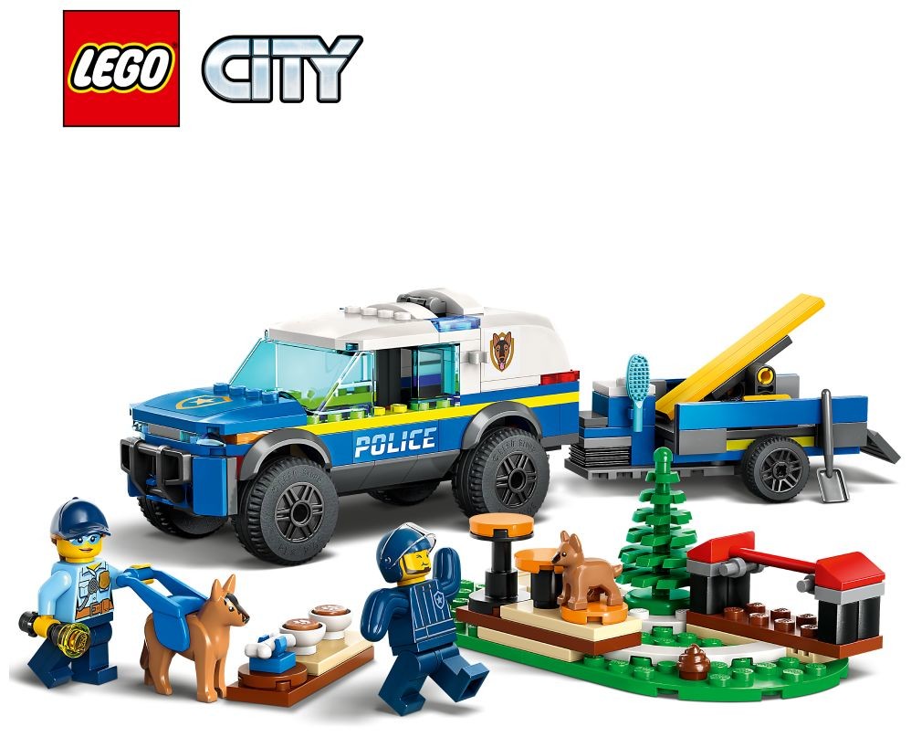 LEGO® City 60369 Mobilné cvičisko pre policajné psy od 13,96 € - Heureka.sk