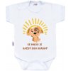 Body s potiskem New Baby SE MNOU JE KAŽDÝ DEN KRÁSNÝ