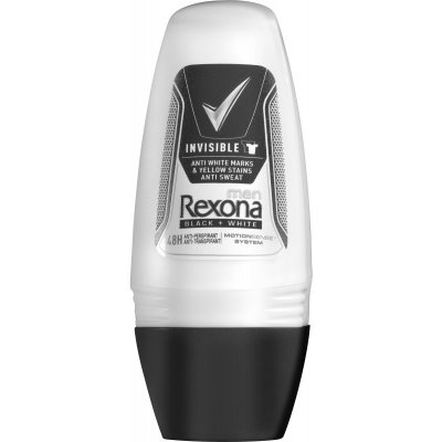 Rexona Men Invisible Black+White roll-on 50 ml