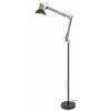 Rabalux 2196 stojacie svietidlo Aristeo 1x40W | E27 - nastaviteľné rameno, čierna