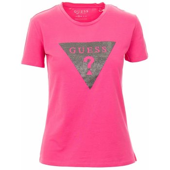 Guess dámské tričko růžové od 38,22 € - Heureka.sk