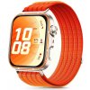 Tech-Protect Nylon remienok na Huawei Watch Fit 3 / 4 / 4 Pro / 5 / 5 Pro, orange