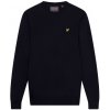 Pánsky golfový sveter Lyle and Scott Crew Neck M Navy Modrá