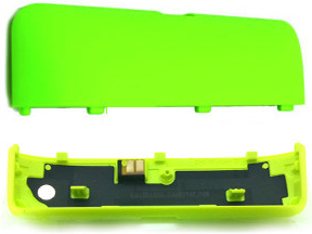 Kryt HTC 8S spodný zelený