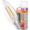 LED žiarovka B35 sviečka E14 4W = 40W 470lm 2700K teplá biela 300° Dimmable THREE STEP Osram