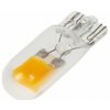 COB LED T10 teplá biela, 12V, celosklo (95COB-T10-3w)