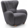 Wilsondo Relaxačné kreslo Ciro - tmavosivá
