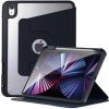 AppleKing otočné 360° puzdro s priestorom na Apple Pencil pre iPad mini 6 / mini 7 - tmavomodré - možnosť vrátiť tovar ZADARMO do 30tich dní