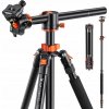 Tripod K&F Concept KF09086 240 cm čierny