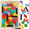 IKO Drevené kocky Tetris – 40 dielikov