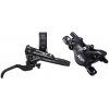 SHIMANO Brzda hydr. XT M8100 zadná čierna Post Mount 1700mm had.+plat. G03S