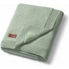 BABYONO Deka z prírodnej bavlny 75 x 100 cm sage 0m+