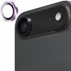 ENKAY tvrdené sklo s kovovým rámikom na ochranu šošovky zadného fotoaparátu pre iPhone Air - fialové - možnosť vrátiť tovar ZADARMO do 30tich dní