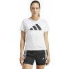 adidas Dámske bežecké tričko RUN IT TEE biela čierna