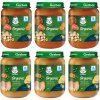Príkrm Gerber Organic pre dojčatá po 6. mesiaci 6x 190 g