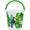 BranQ Plastové vedro s potlačou Tukan 10 l