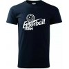 Florbal team - Klasické pánske tričko vyššej gramáže - M ( Tmavomodrá (veľmi tmavá - skoro čierna) )