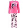 Dievčenské pyžamo z BIO bavlny DISNEY MINNIE RAINBOW tmavo ružové Veľkosť: 98