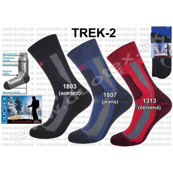 Detské ponožky Duotex Termo ponožky Trek 2 1313