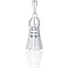 Strieborný prívesok badminton JVD SVLP0383XH20000