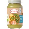 BABYBIO Hrášok a zemiaky s lososom BIO 6m+ 200 g