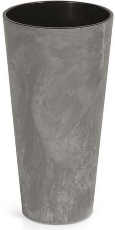 Prosperplast DTUS200E Kvetináč Tubus Slim Effect + vklad 20cm Marengo betón