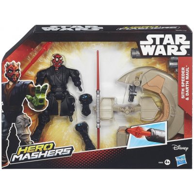 Hasbro Star Wars Hero Mashers speeders Darth Maul