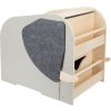 Small foot Box na so sedadlom a kolieskami slon